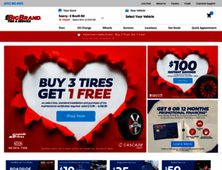 bigbrandtire.com screenshot