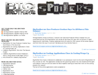 bigbrothersspoilers.com screenshot