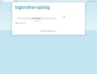 bigbrothervipblog.blogspot.pt screenshot