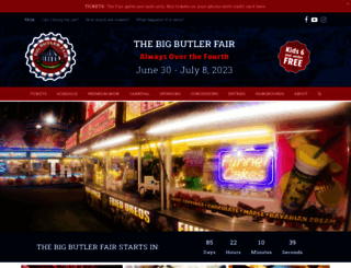 bigbutlerfair.com screenshot