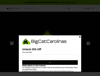 bigcatcarolinas.com screenshot
