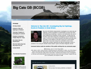 bigcatsgb.co.uk screenshot