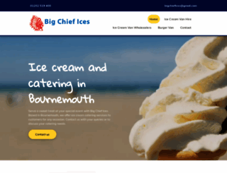 bigchiefices.co.uk screenshot