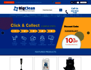 bigclean.com.au screenshot