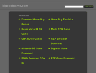 bigcoolgame.com screenshot