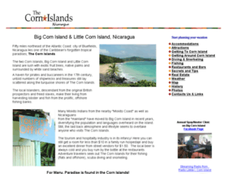 bigcornisland.com screenshot