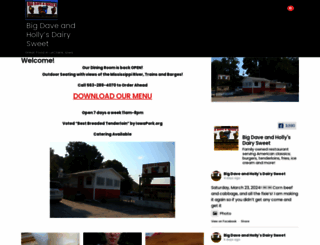 bigdaveandhollys.com screenshot