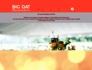 bigdaybartenders.com screenshot