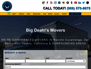 bigdeahlsmovers.com screenshot