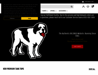 bigdogs.com screenshot