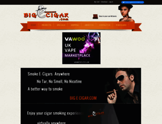 bigecigar.com screenshot