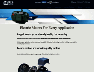 bigelectricmotors.com screenshot