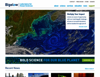 bigelow.org screenshot
