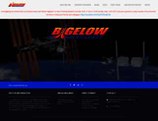 bigelowaerospace.com screenshot