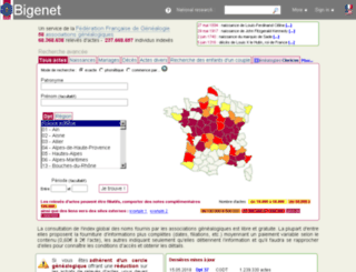 bigenet.fr screenshot