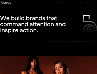 bigeyeagency.com screenshot