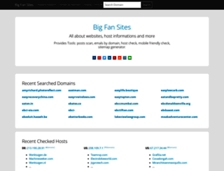 bigfansites.com screenshot