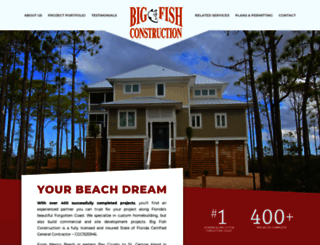 bigfishconstruction.com screenshot