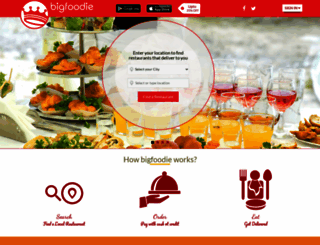 bigfoodie.in screenshot