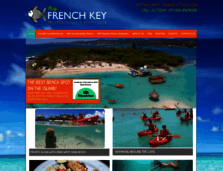 bigfrenchkeyroatan.com screenshot