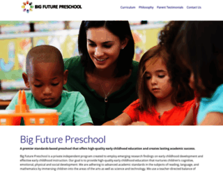 bigfuture-preschool.com screenshot