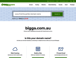 bigga.com.au screenshot