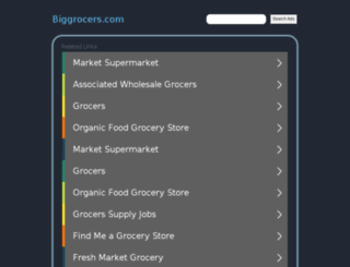 biggrocers.com screenshot