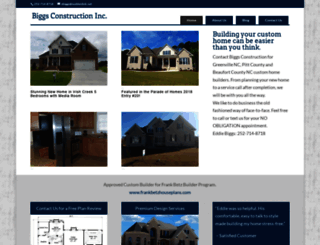 biggsconstruction.com screenshot
