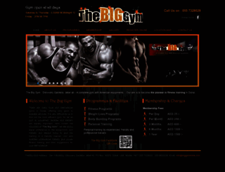 biggymdubai.com screenshot