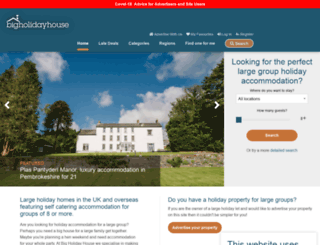 bigholidayhouse.com screenshot