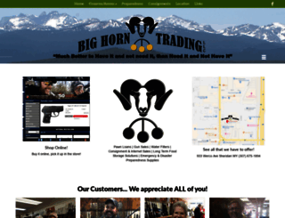 bighorntradingllc.com screenshot