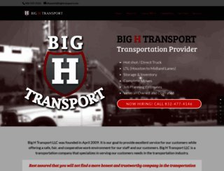 bightransport.com screenshot