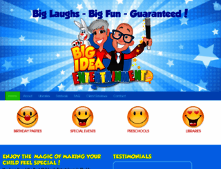 bigideaballoons.com screenshot