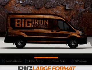 bigirongraphics.com screenshot