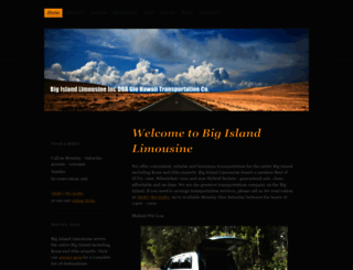 bigislandlimousine.net screenshot