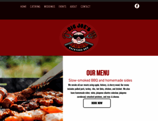 bigjoesbackyardbbq.com screenshot