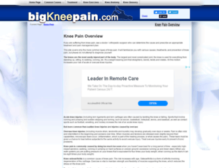 bigkneepain.com screenshot