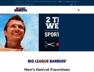 bigleaguebarbers.com screenshot