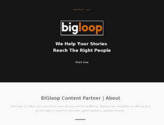 bigloop.in screenshot
