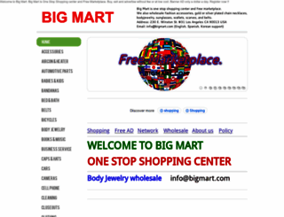 bigmart.com screenshot