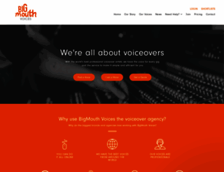 bigmouthvoices.com screenshot