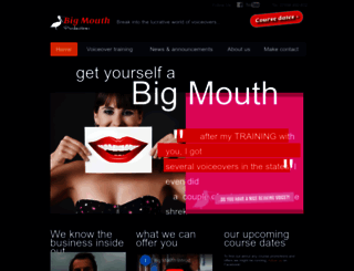 bigmouthvox.com screenshot