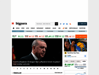 bigpara.hurriyet.com.tr screenshot