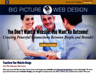 bigpicturewebdesign.com screenshot