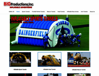 bigproductionsinc.com screenshot