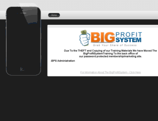 bigprofitsystemtraining.com screenshot