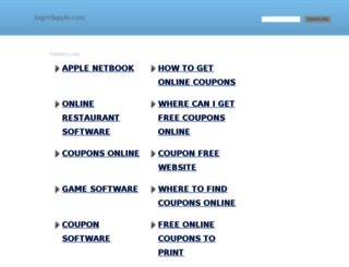 bigredapple.com screenshot