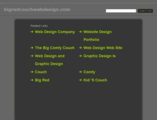 bigredcouchwebdesign.com screenshot
