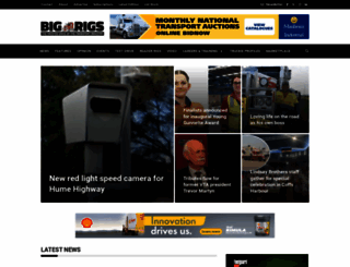 bigrigs.com.au screenshot