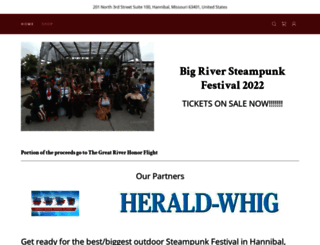 bigriversteampunkfestival.com screenshot